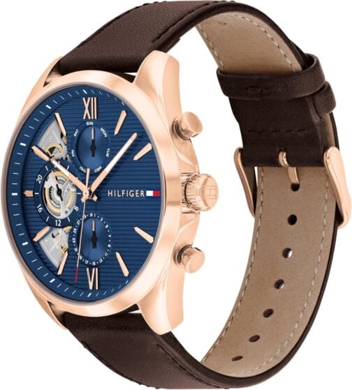 Montre Tommy Hilfiger - Quartz Multi-Cadrans - Bracelet cuir – Image 3