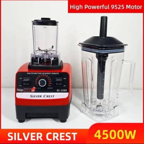 Mixeur Silver Crest 8 lames tranchantes 4500W