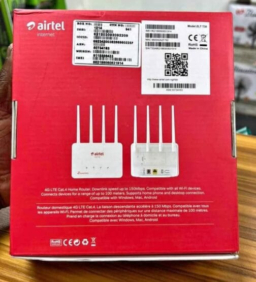 ROUTEUR Airtel ZLT T30 Professionnel 32 Utilisateurs simultanés. – Image 3